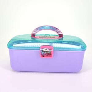 Canal Toys Kid's Sparkly Caboodle Like Vintage So Slime Caddy Storage Case - GUC